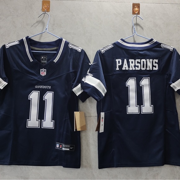 NWT mens youth 11 Micah Parsons Navy 2024-25 FUSE Stitched Jersey